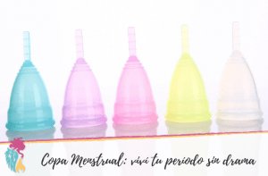 copas menstruales de colores